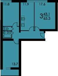 Планировка - 3 фото - Умные Окна