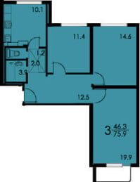 Планировка - 3 фото - Умные Окна